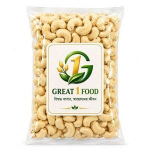 Great 1 Food Premium Cashew Nuts 1 KG Fresh and Natural Mixed Nuts