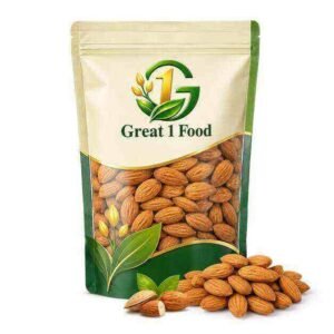 Natural Almonds (কাঠ বাদাম) 1 kg – Great 1 Food