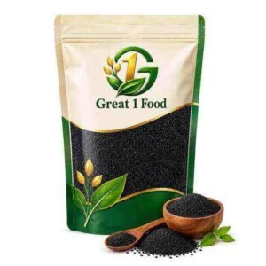 Premium Black Seed (কালোজিরা) – 1 kg প্যাকেট, ১০০% প্রাকৃতিক ও বিশুদ্ধ কালোজিরা, রান্না ও মসলার ব্যবহারের জন্য উপযোগী।
